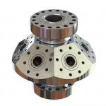 Frac head or six way head