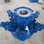 Frac head or six way head